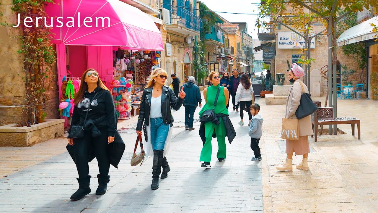 JERUSALEM. Very Pleasant WINTER WALK
