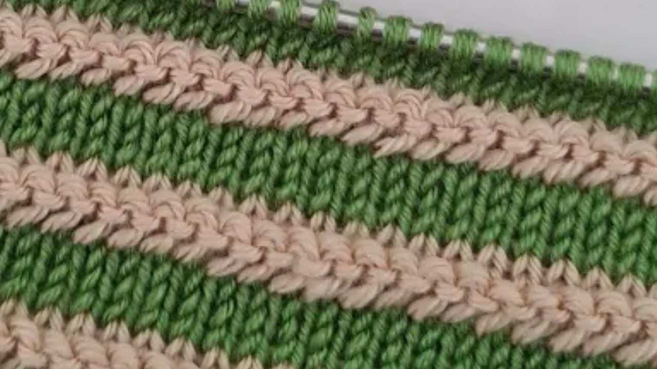 2 रंग का शानदार स्वेटर डिजाइन/Two Colour Sweater Design/Double Colour knitting/Do Rang ka design