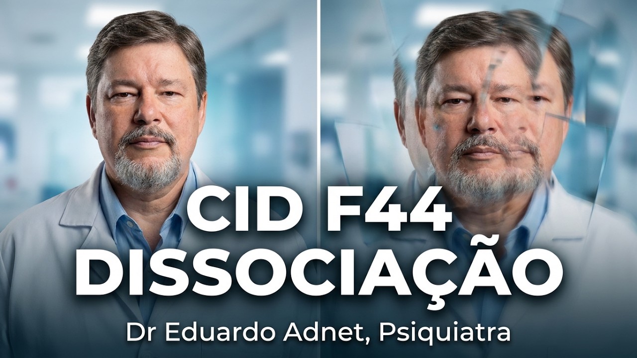 CID F44 TRANSTORNOS DISSOCIATIVOS [de conversão] Dr Eduardo Adnet - Psiquiatra e Nutrólogo