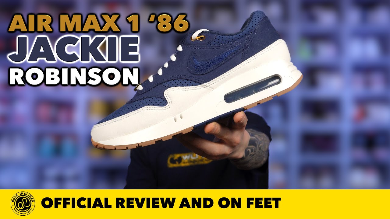 A Special Colorway on a Special Day. Air Max 1 '86 Jackie Robinson In Depth Review and On Feet!