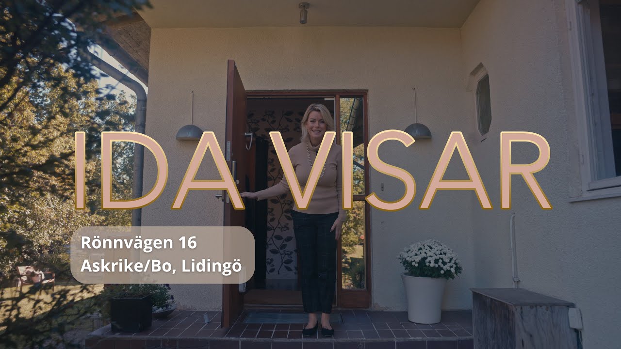 R&ouml;nnv&auml;gen 16, Askrike/Bo, Liding&ouml; - M&auml;klare Ida Eriks&eacute;n