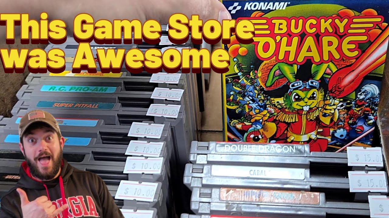 Two Friends, One Retro VideoGame Hunt!