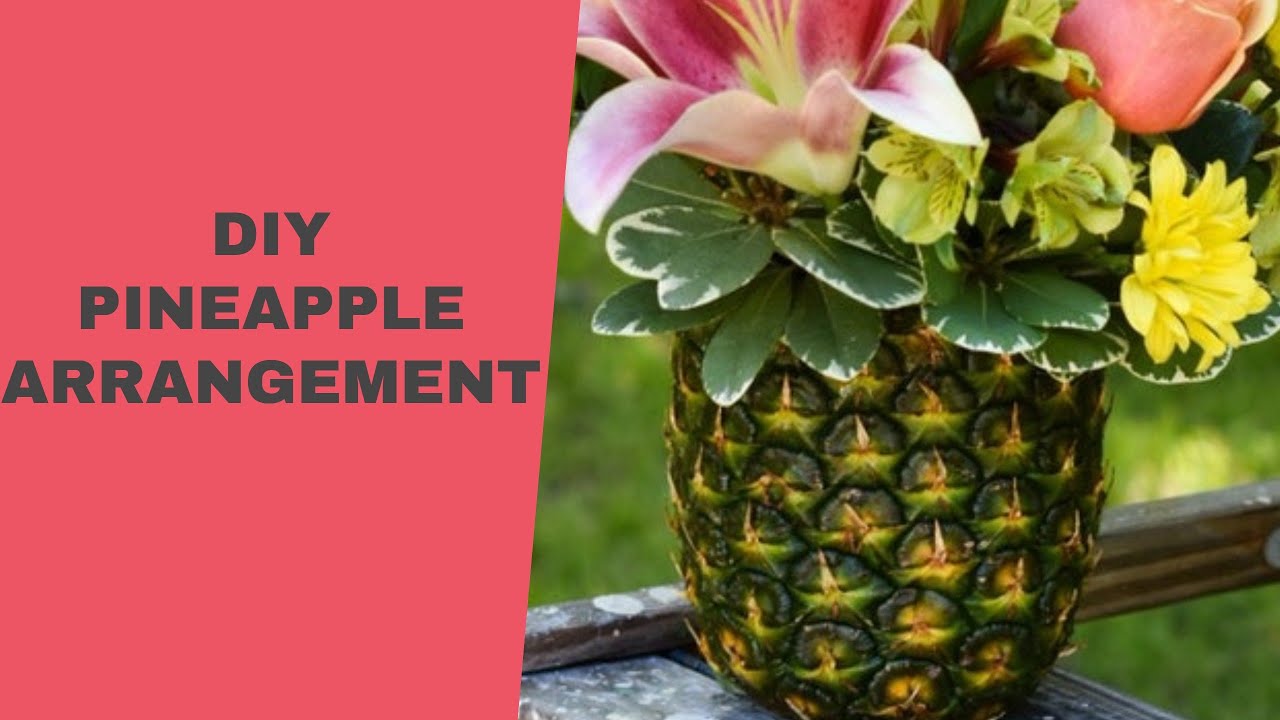 Pineapple Arrangement - Summer Design Series