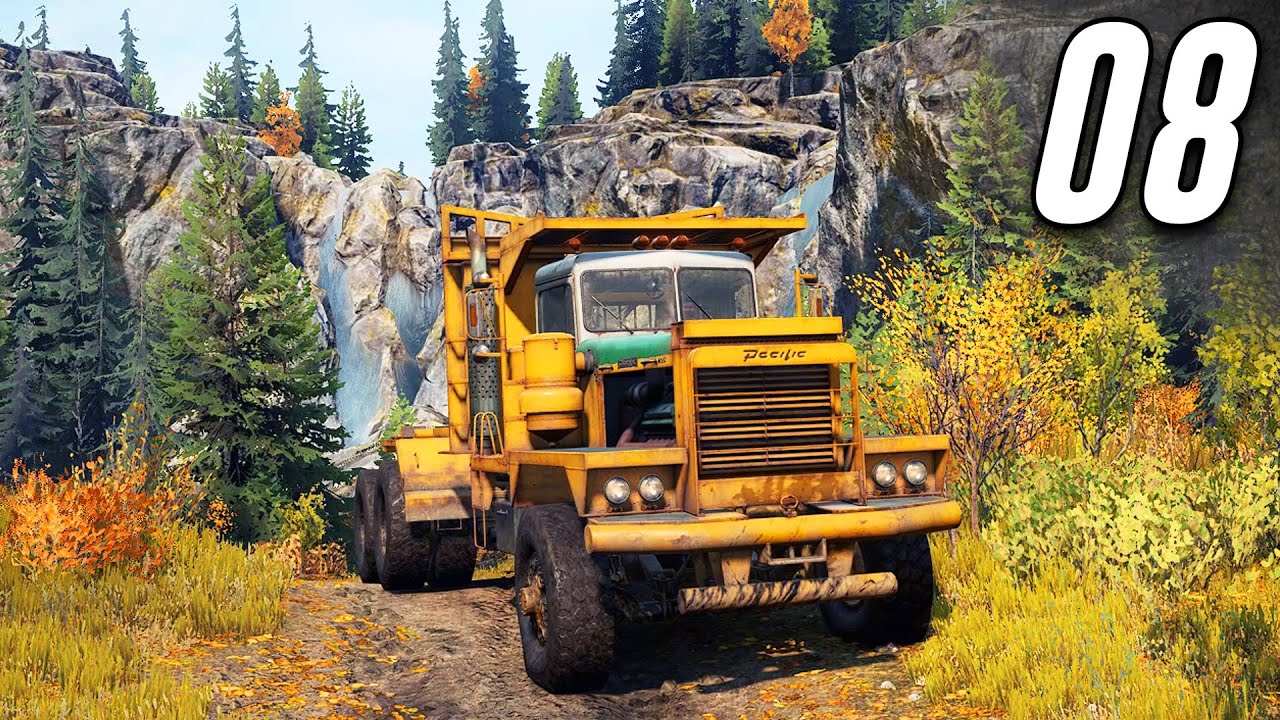 SnowRunner - Part 8 - FINDING THE PACIFIC P16 (Best Truck?)