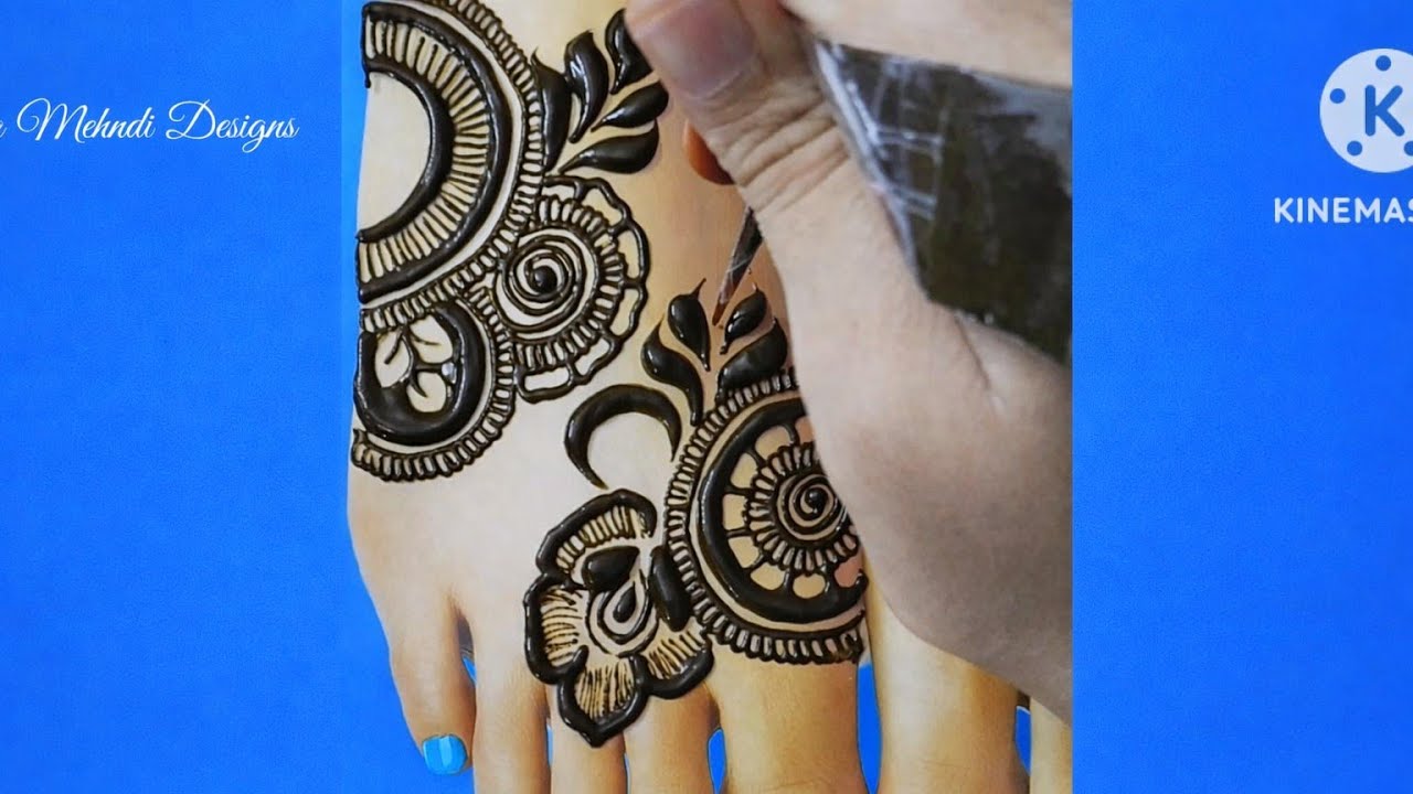 Pairon🐾ki mehandi | Payer mehedi dijain | Heart ❤️ Shape mehandi | फूल वाली मेहंदी | Feet mehndi 