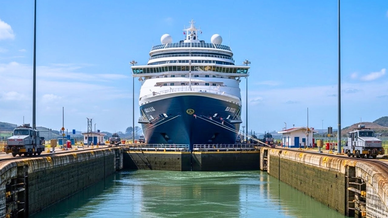 Cómo Funciona el CANAL de PANAMÁ la INGENIERÍA que MUEVE al MUNDO