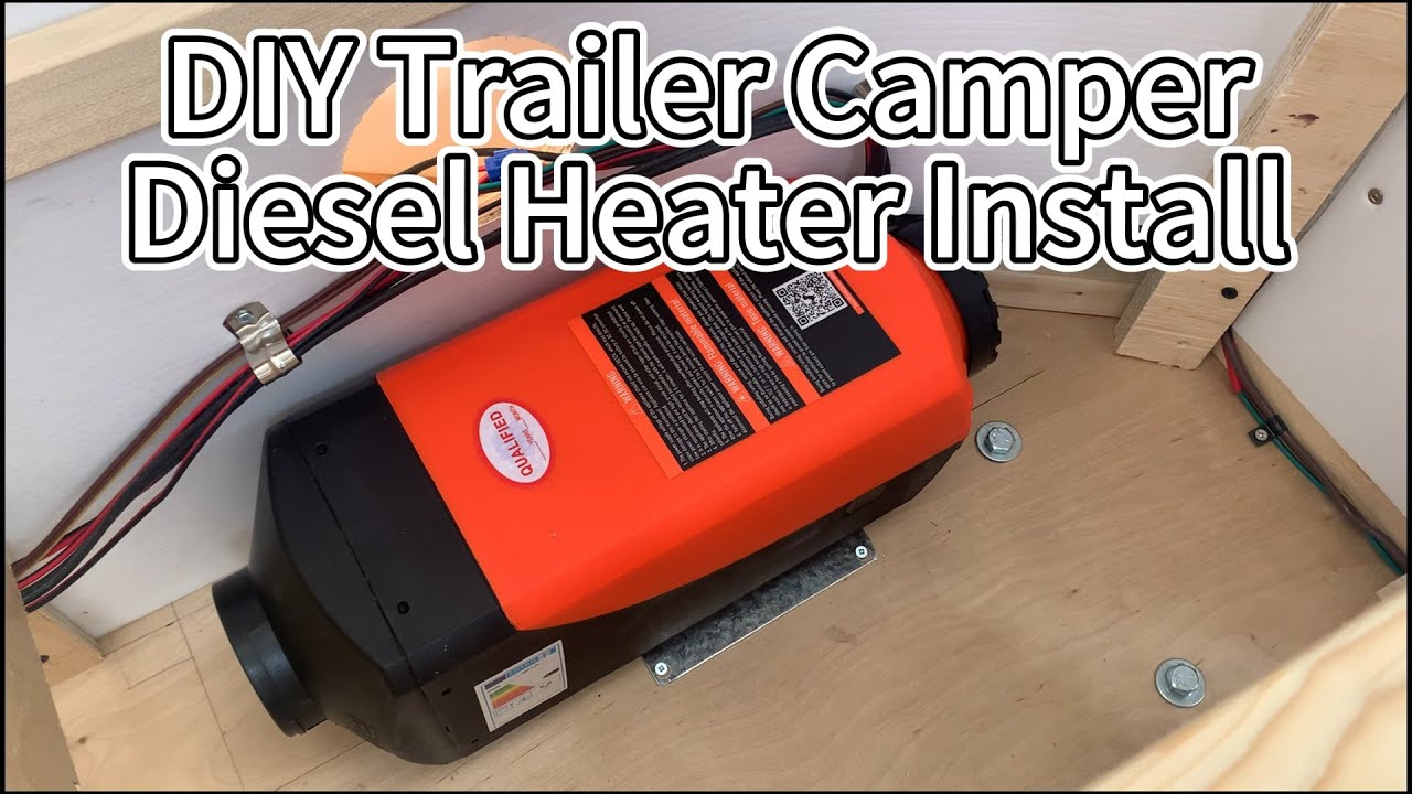 DIY Trailer Camper Diesel Heater Install 🔥 Full Step-by-Step From Unboxing to Setup