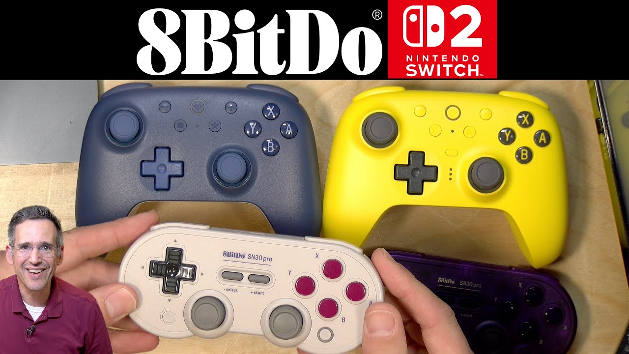 8BitDo Controllers on Switch 2? Let's Test!