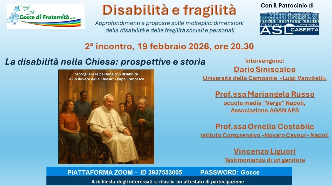 Disabilità nella Chiesa: prospettive e storia