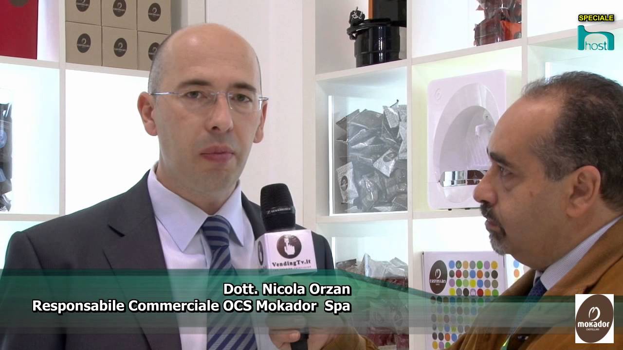 VendingTV.it - HOST 2011 - Fabio Russo intervista NIcola Orzan di Mokador Spa