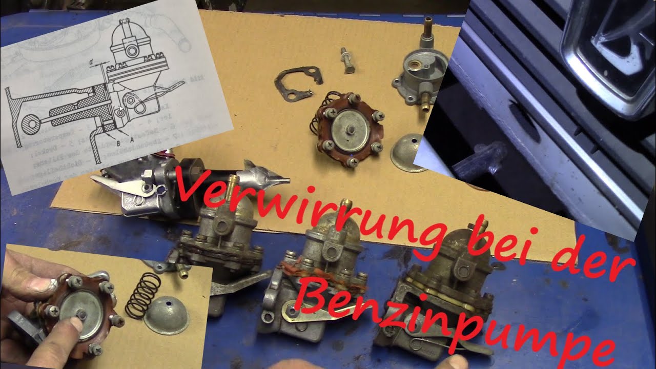 Niva 1600 - Verwirrung wegen der Benzinpumpe