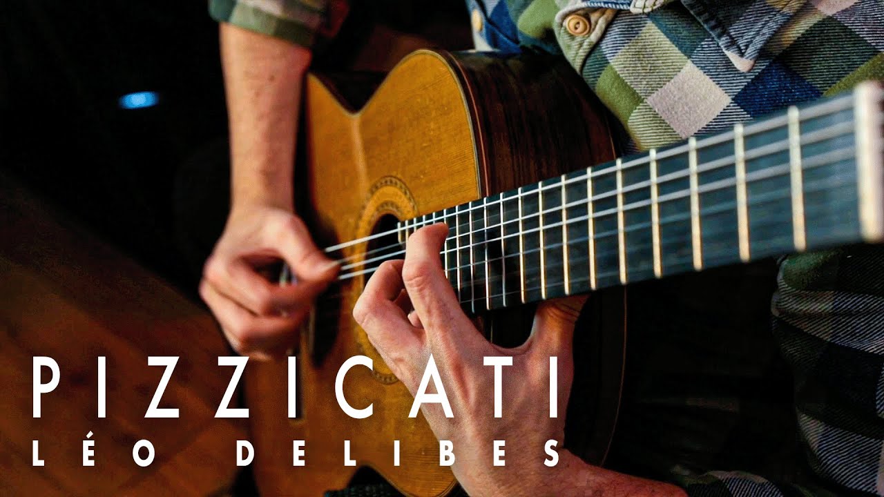 Pizzicati from Sylvia (Léo Delibes) arranged for solo guitar
