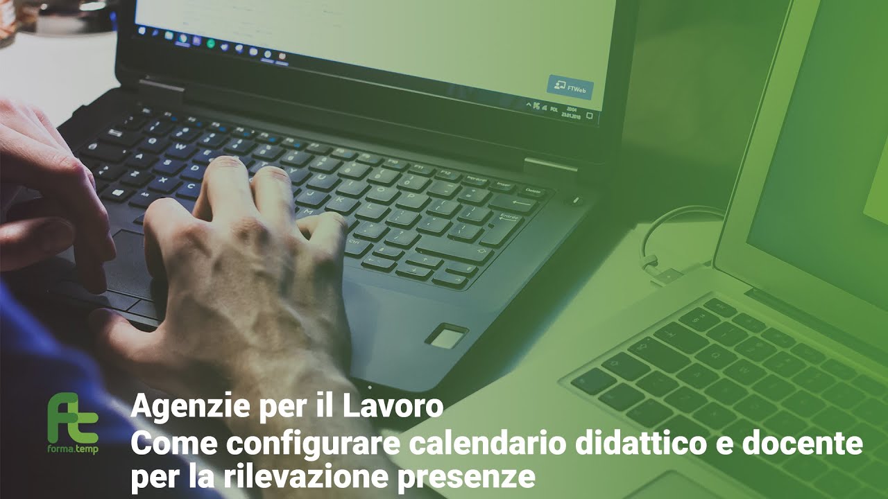 ApL - Come configurare calendario didattico e docente per la rilevazione presenze