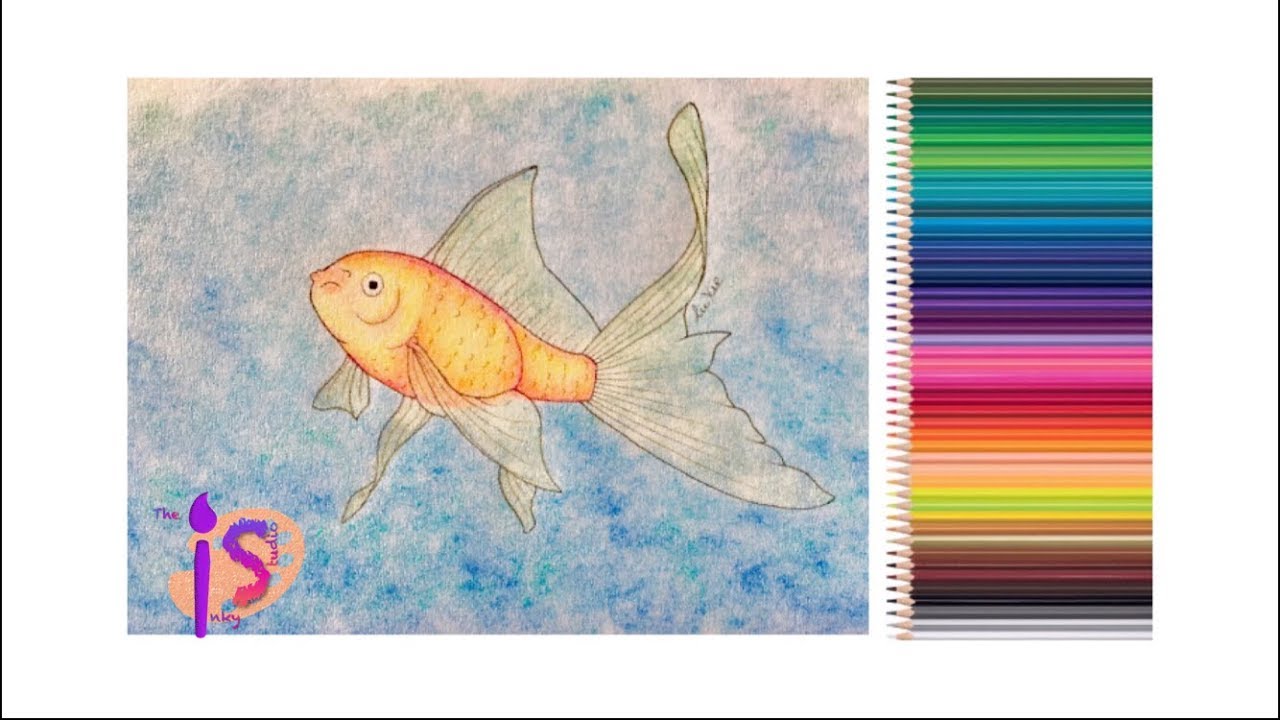 Thème Vacances - Tuto 2/4 - Petit poisson dans l'eau (volume + transparence)