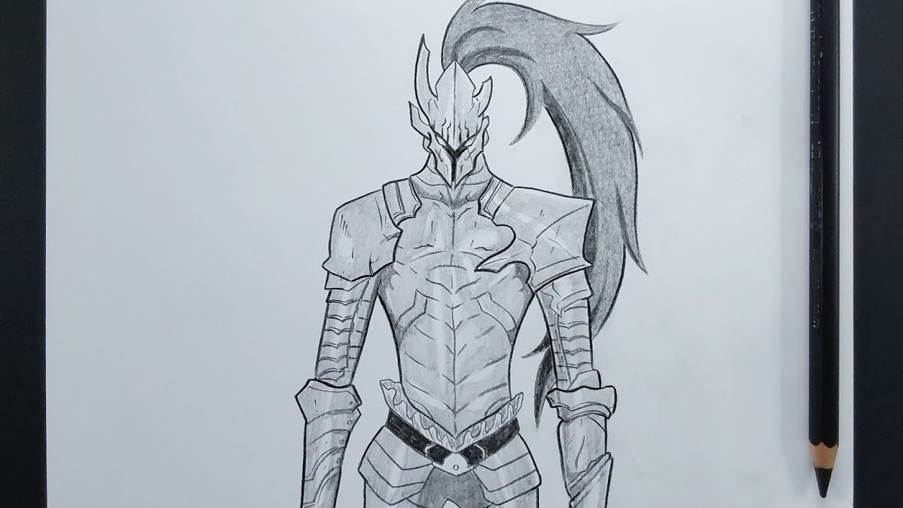 How To Draw Igris Solo Leveling Step By Step || Easy Anime Drawing
