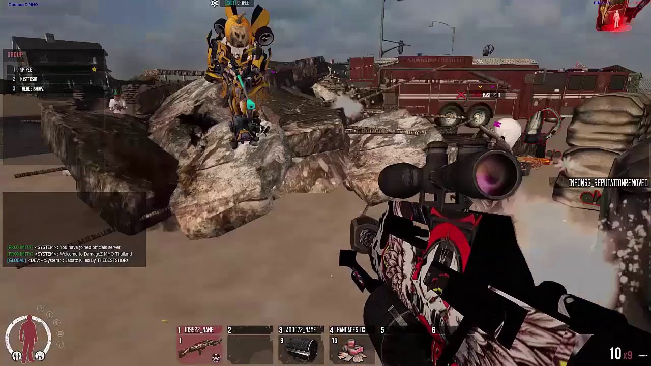 Warz DamageZMMO #4 ไก่น้อยที่ นอนดิ้น