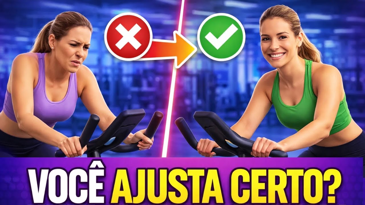 Como AJUSTAR sua bicicleta ergométrica do jeito CERTO sem ERRO!