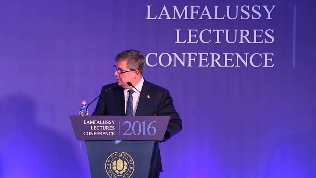Lamfalussy Lectures Conference 2016 - Gy&ouml;rgy Matolcsy's opening speech