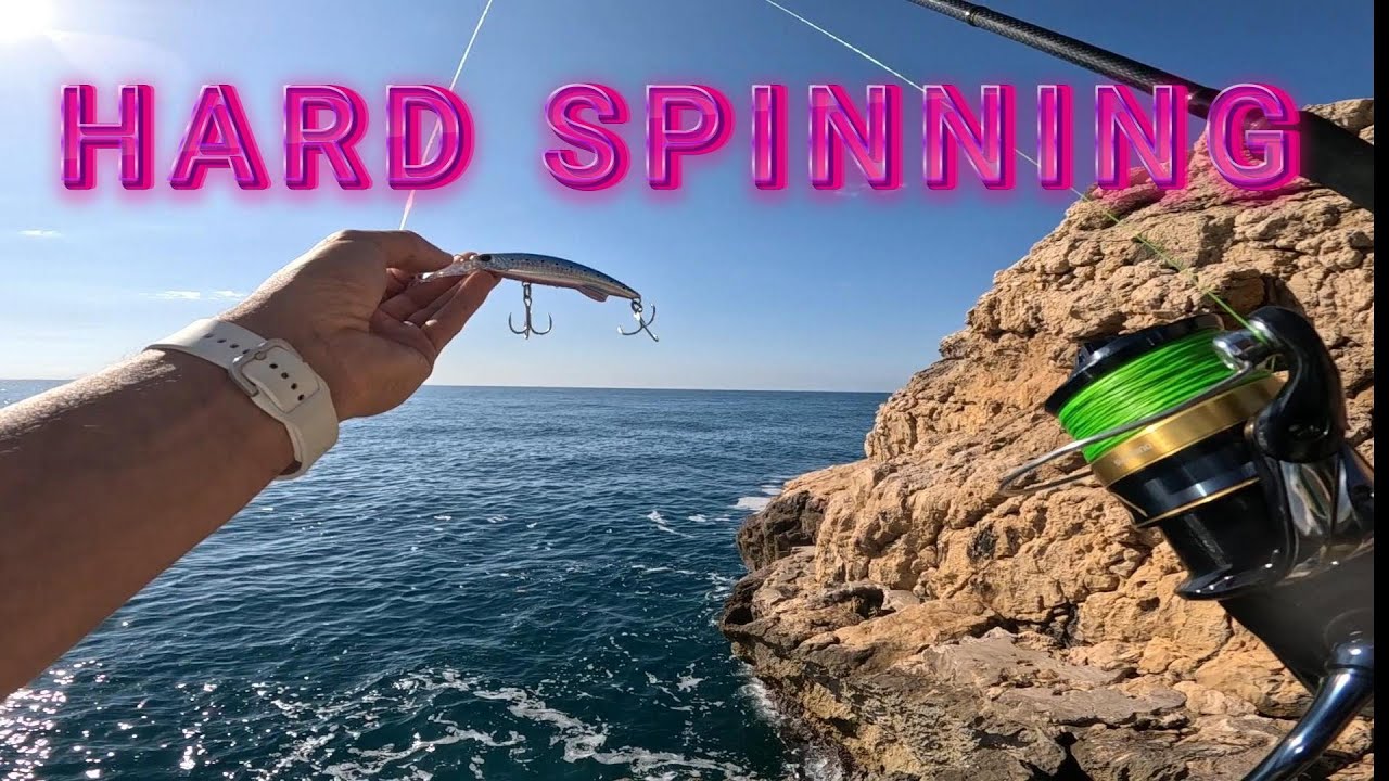 SPINNING PESADO DESDE COSTA#fishing #fish #pesca #lure #lurefishing #spinningfishing #spinning #lure