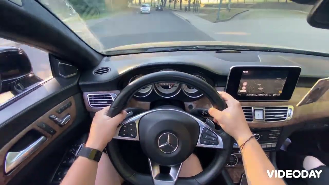 Mercedes CLS 500 408PS LOUD💥 POV City Drive