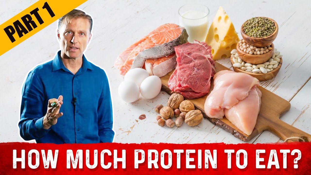 How Much Protein Do I Need Per Day? &ndash; Dr. Berg on Protein Part 1