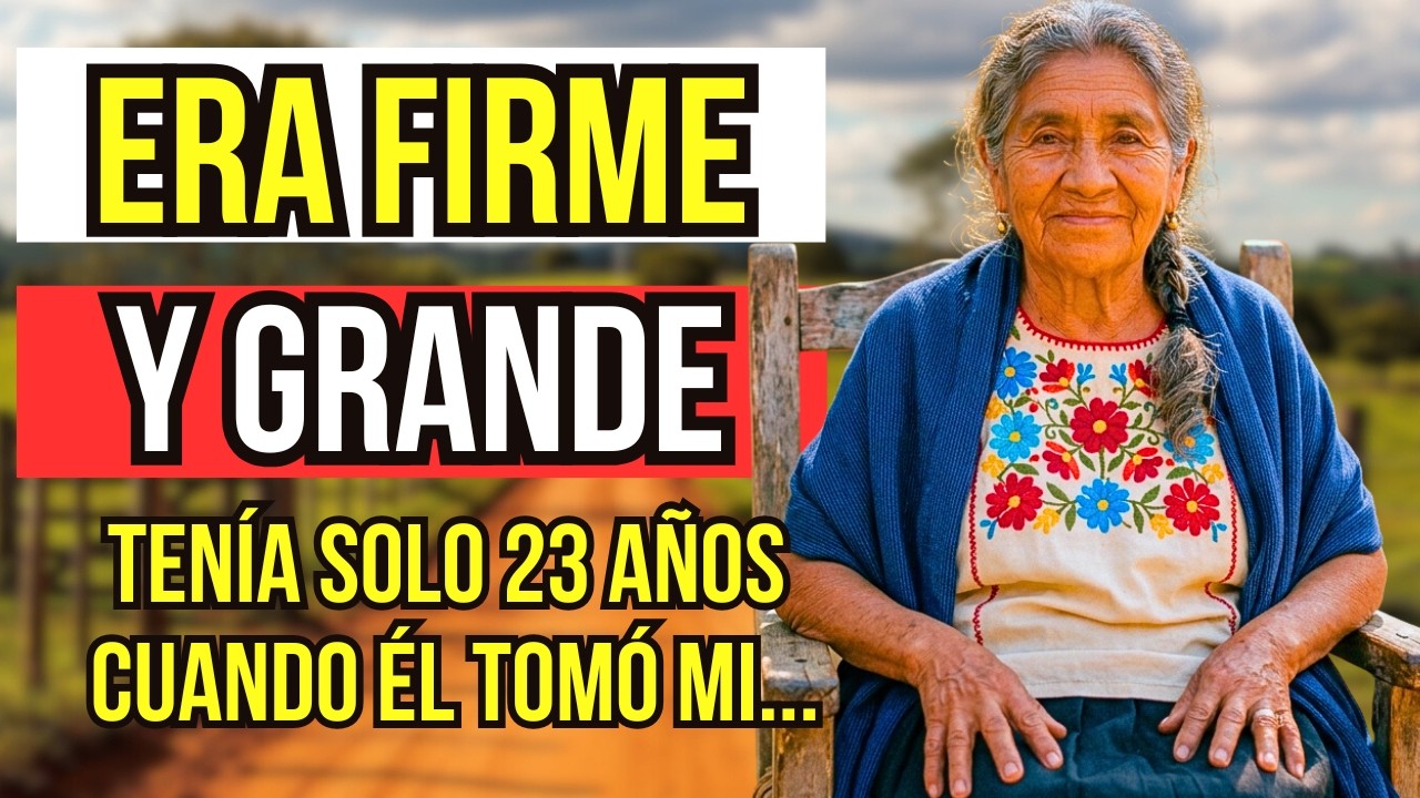 ERA FIRME Y GRANDE – YO TENÍA SOLO 23 AÑOS CUANDO ÉL TOMÓ MI... LA VERDADERA HISTORIA DE ESTA ABUELA