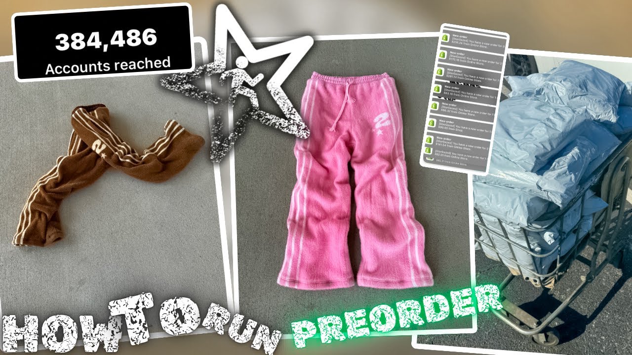 HOW TO RUN PREORDER WITH YOUR BRAND CORRECTLY IN 2024