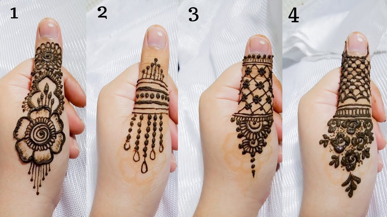 4 Thumb Mehndi Design | Thumb Tattoo Mehndi Design | Cute Thumb Tattoo Mehndi Design For Girls