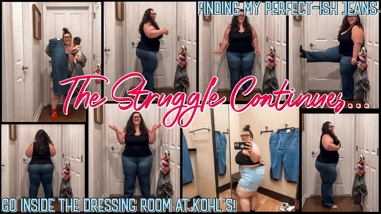 Finding Jeans with Lipedema | Plus Size Mom Dressing Room Diaries
