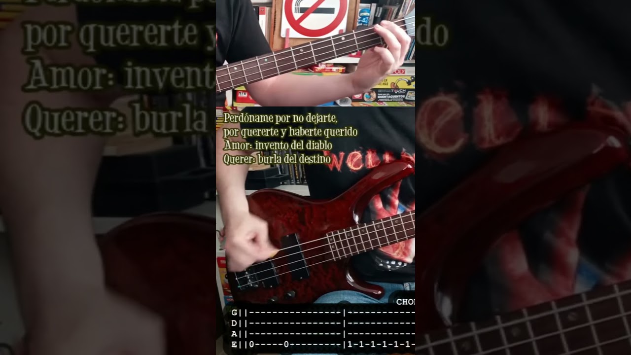 LOS SUAVES - Dulce castigo (BASS cover TABS)