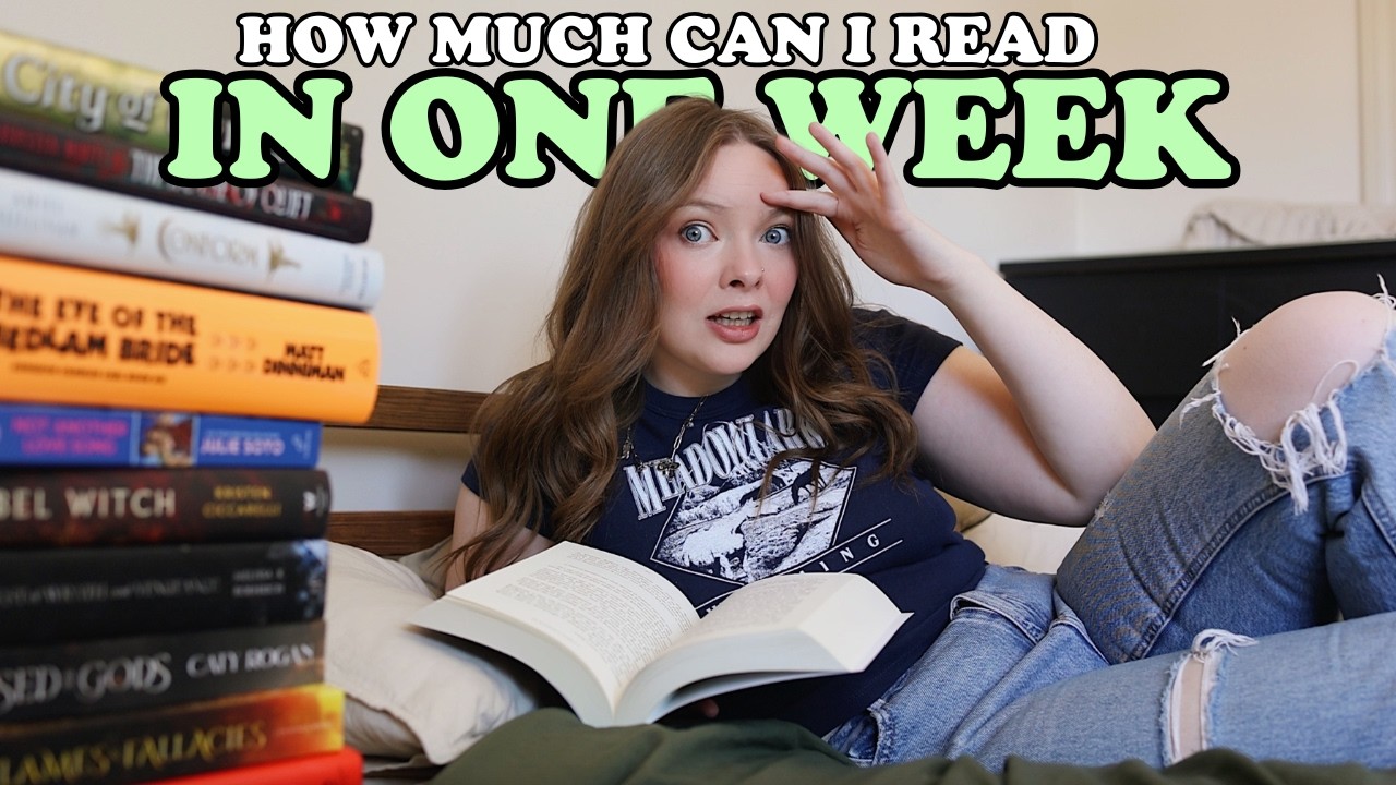 can I read this many good books in one week? realmathon week one