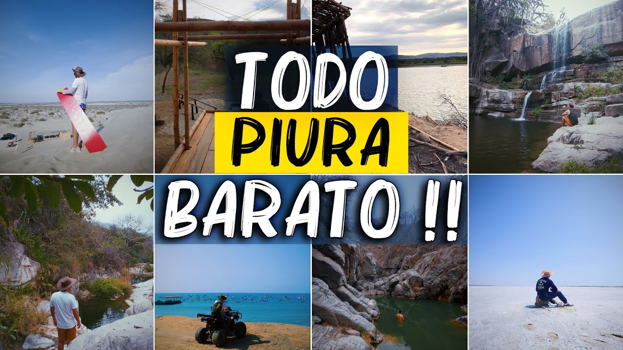 Piura SUPER BARATO‼️🔥 9 Lugares turisticos en 5 dias✈️ Todo incluido🔥🏖️🏝️ Peru Turismo 2024 Mancora