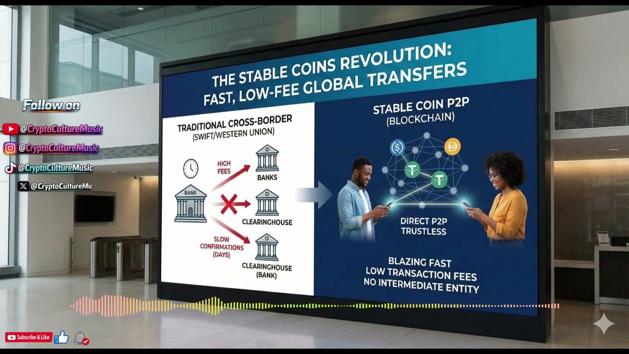 The Stable Coins Revolution - Borderless  Instant Payments #Crypto #stablecoins  #usdt  #usdc