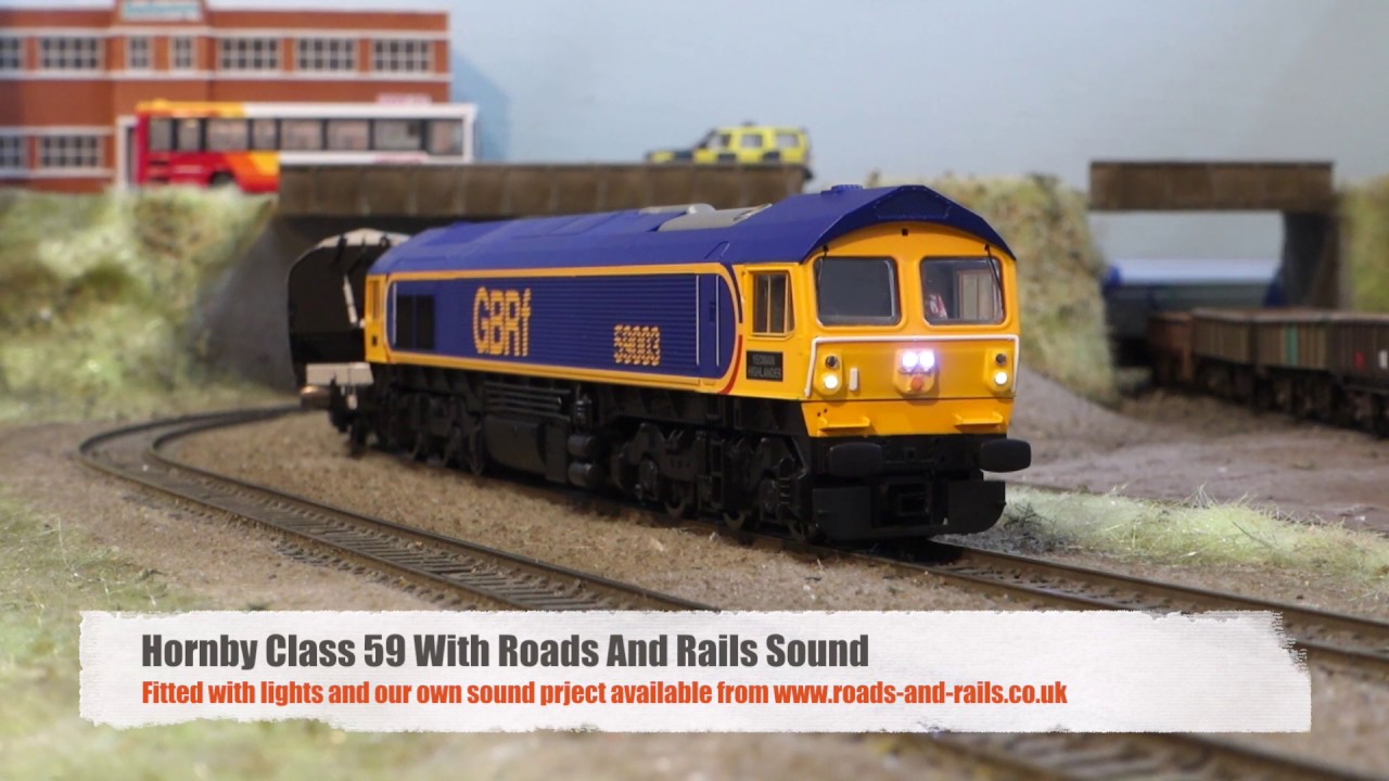 GBRF Class 59 With Roads And Rails DCC Sound