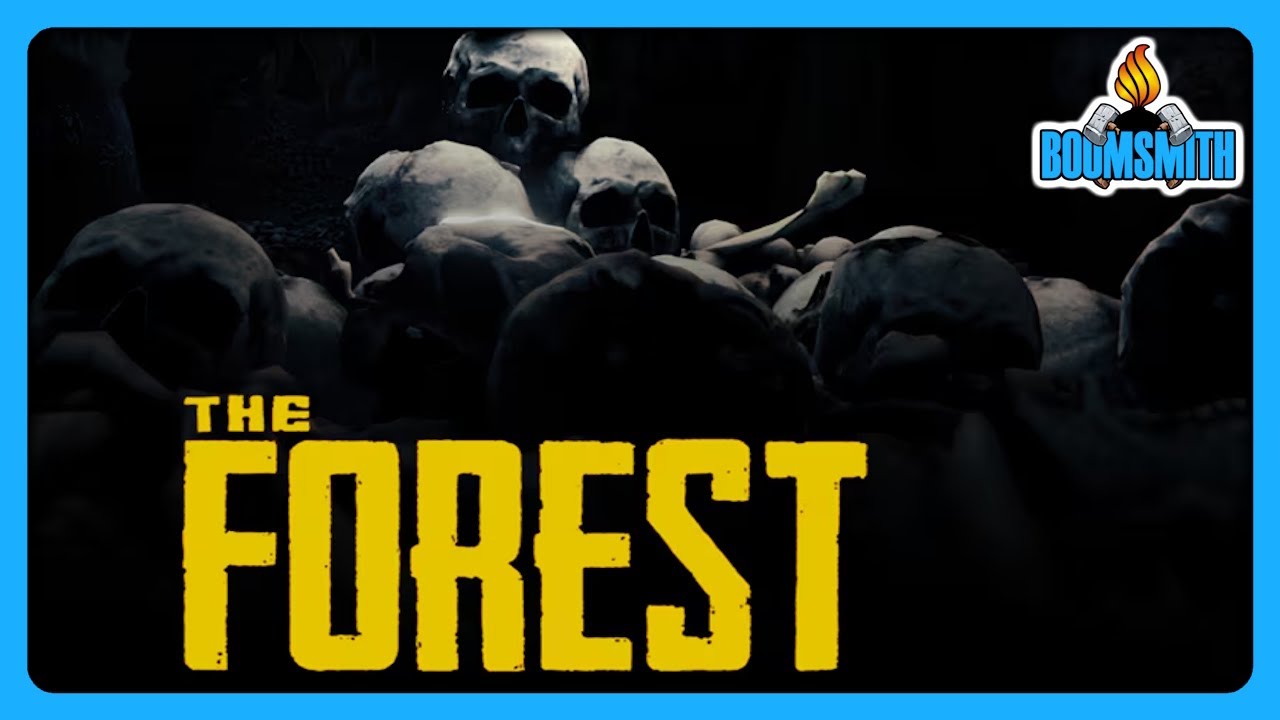 First Time Playing The Forest!  Ft. Boom & Fender! [The Forest]