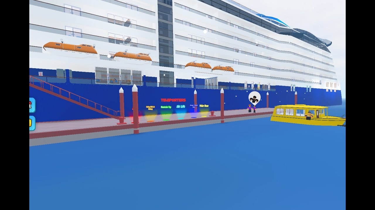 [FULL SHIP CRASH/SINK] Seaside Cruises - Roblox