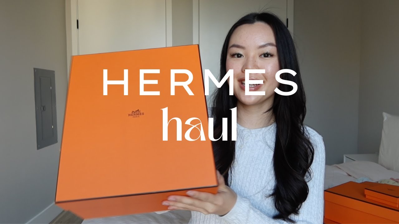 HERMES HAUL 🧡  I got my first quota bag!!