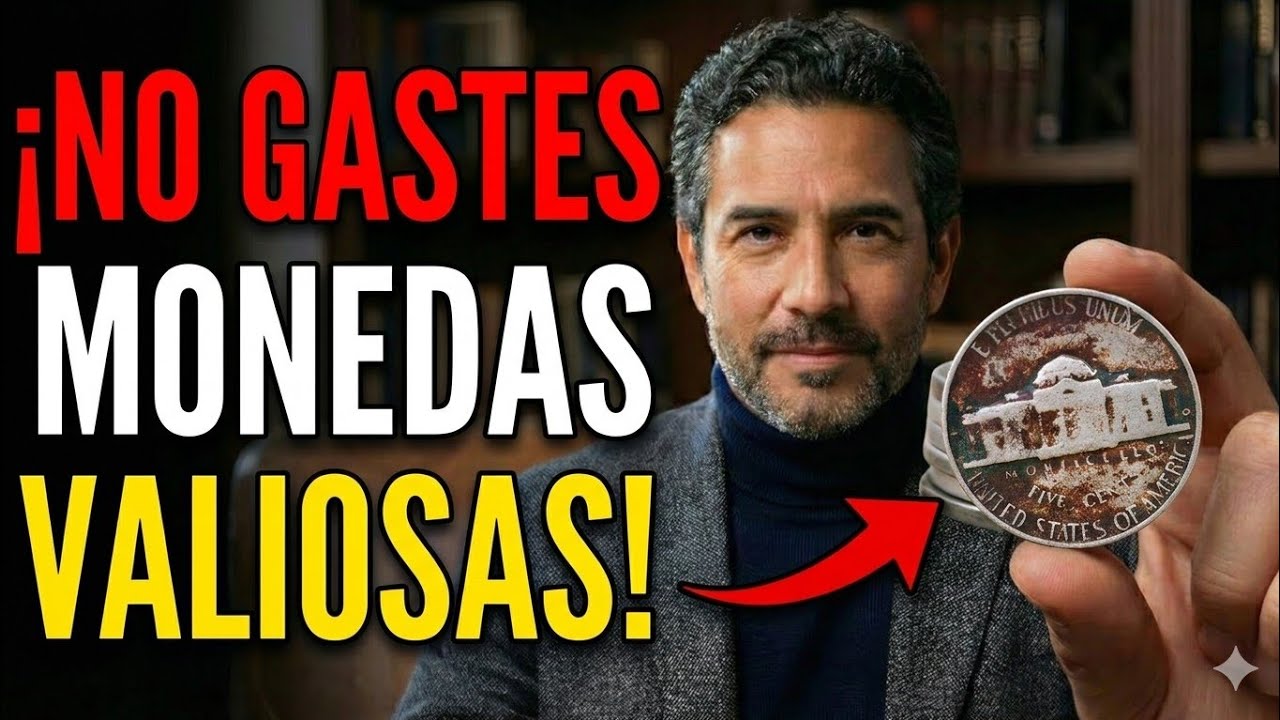 Monedas Valiosas para Buscar – Raras Monedas Jefferson de 5 Centavos y Quarter Dollar en Mal Estado!