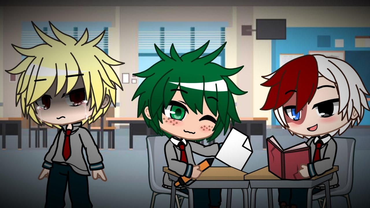 Bakugou is jealous... (BkDk) | BakuDeku | MHA | BNHA | Gacha Club Skit