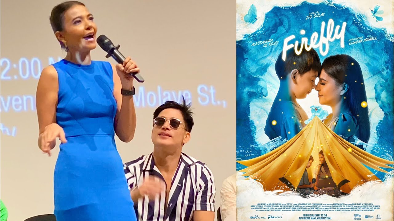 ALESSANDRA De Rossi SPEECH | ‘FIREFLY’ Movie | MMFF 2023 | Opens DEC25 in Cinemas Nationwide