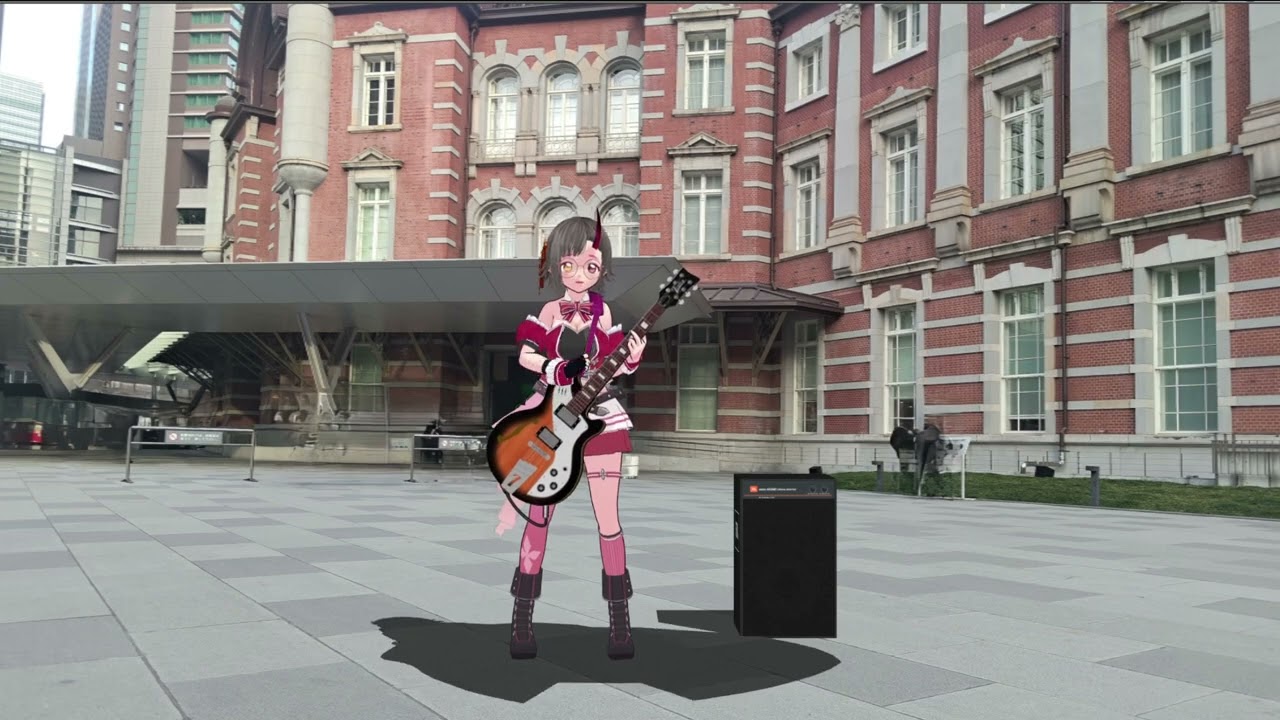 God Knowsを東京駅前で弾いてみた