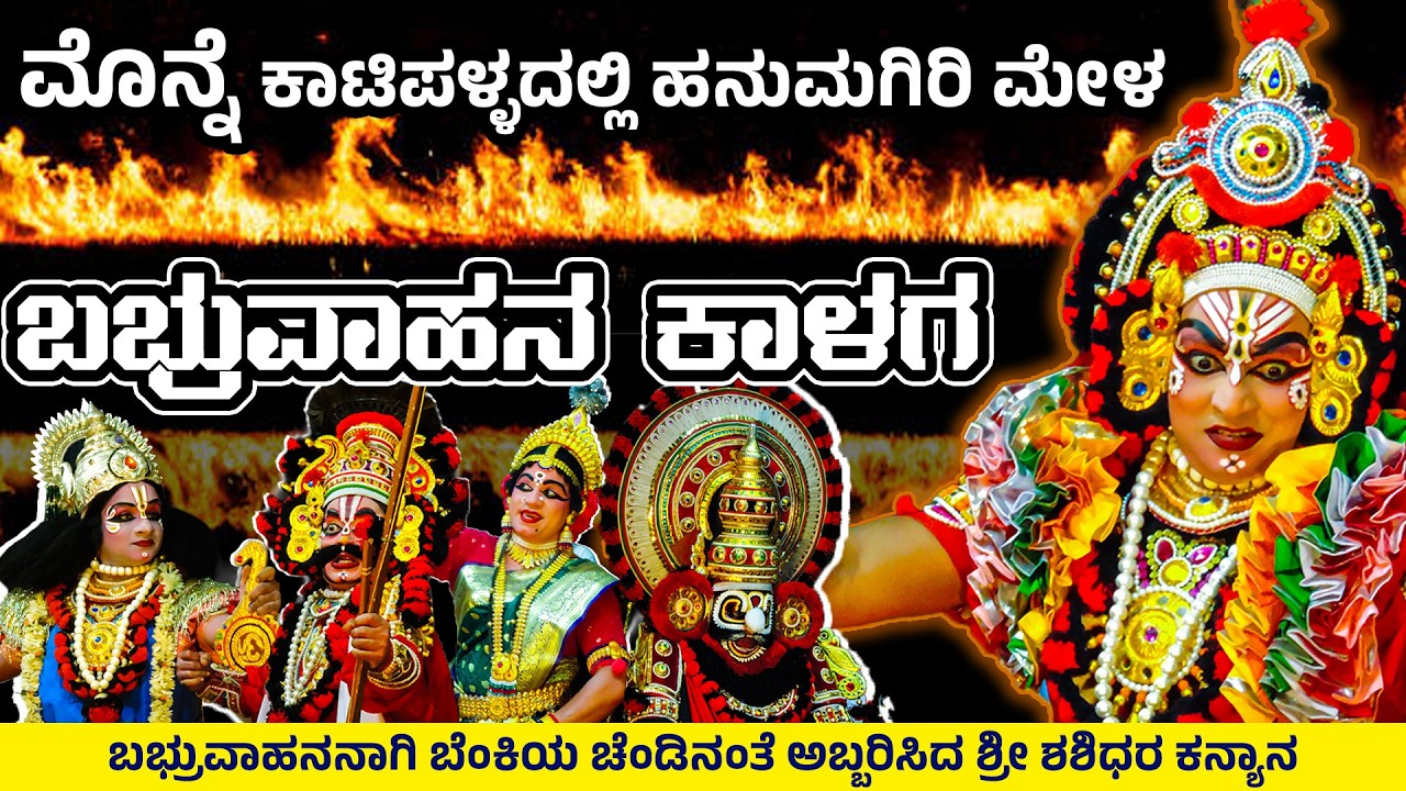 ಮೊನ್ನೆ ಕಾಟಿಪಳ್ಳದಲ್ಲಿ ಹನುಮಗಿರಿ ಮೇಳ - ಬಭ್ರುವಾಹನ ಕಾಳಗ | BABRUVAHANA KALAGA | HANUMAGIRI MELA