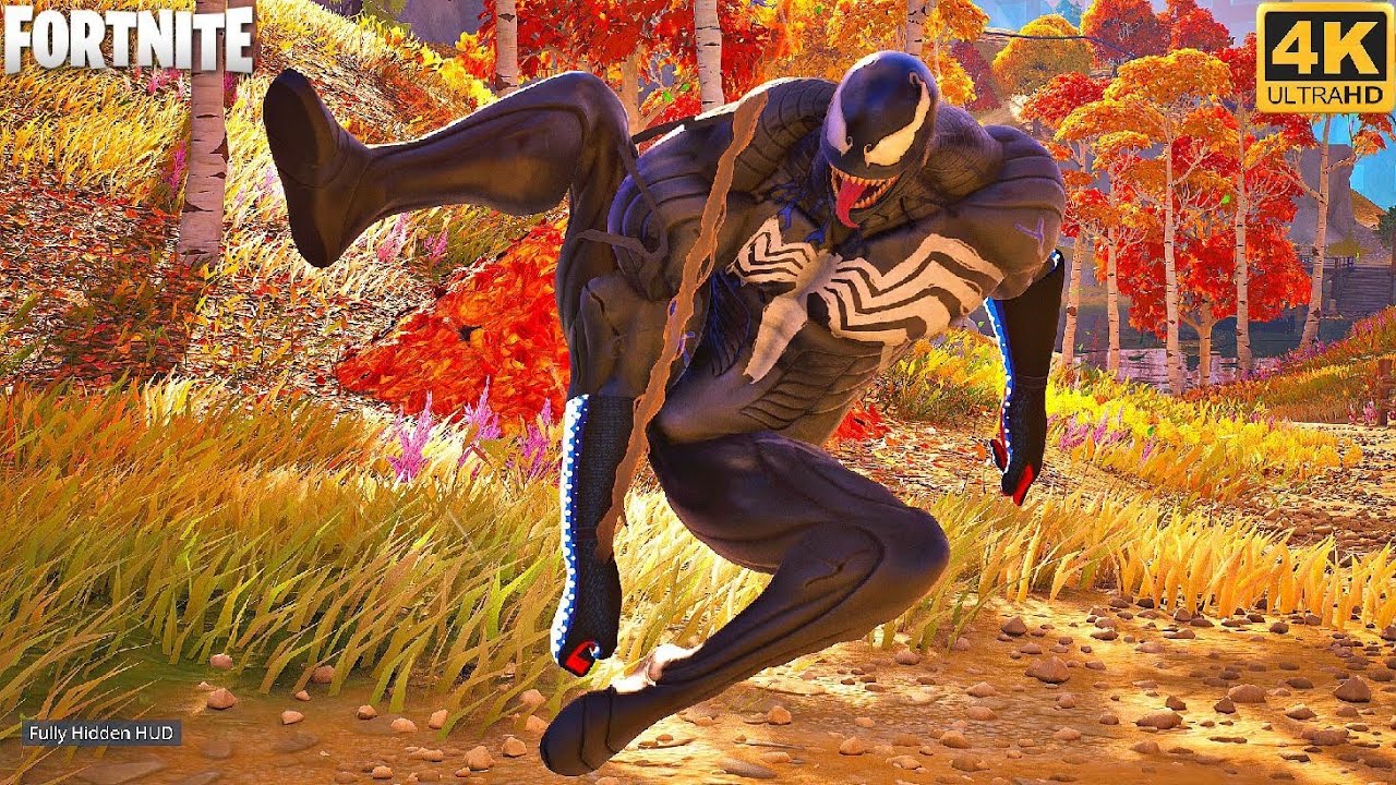Venom Gameplay - Fortnite (4K 60FPS)