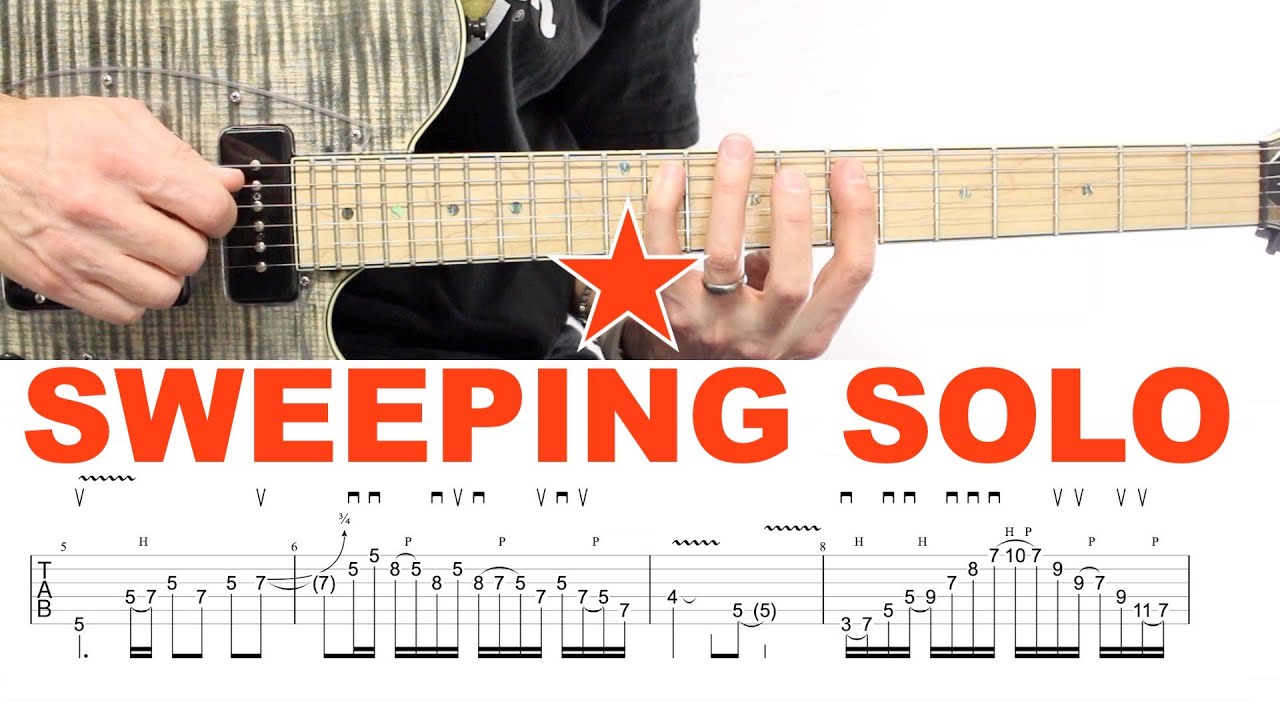 SWEEPING MELODIQUE | SOLO Style MARTY FRIEDMAN