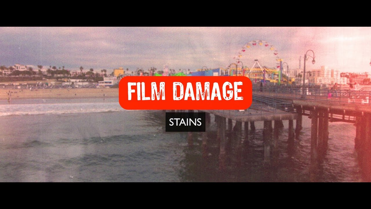 DIY Film Damage - Stains