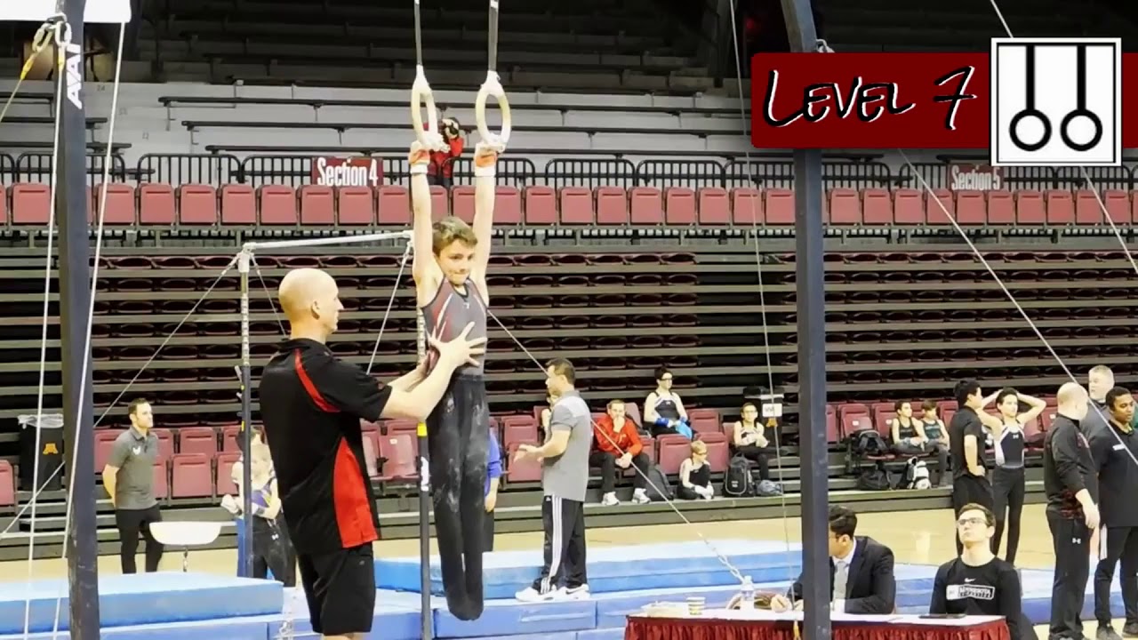 Still Rings  ~  USAG Levels 4 - 8  ~  Gymnastics Progression