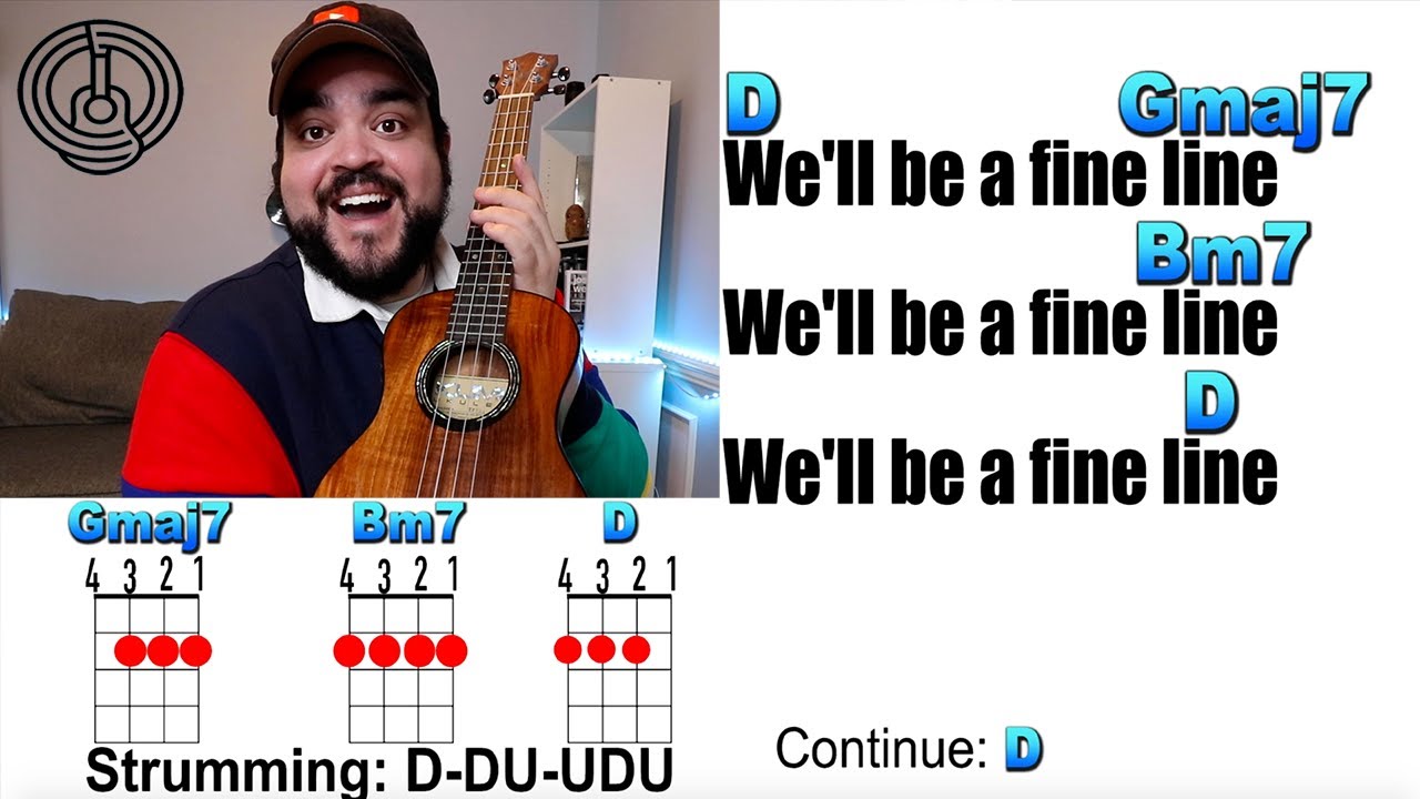 FINE LINE - Harry Styles Ukulele Play Along with Chords and Lyrics