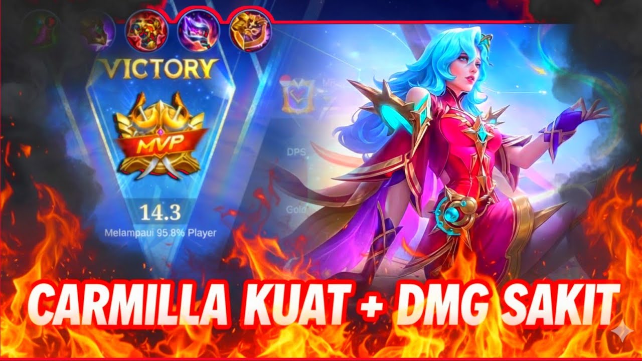 CARA MAIN CARMILLA META TERBARU ! BUILD & EMBLEM CARMILLA TERKUAT 2026 ! CARMILLA MLBB