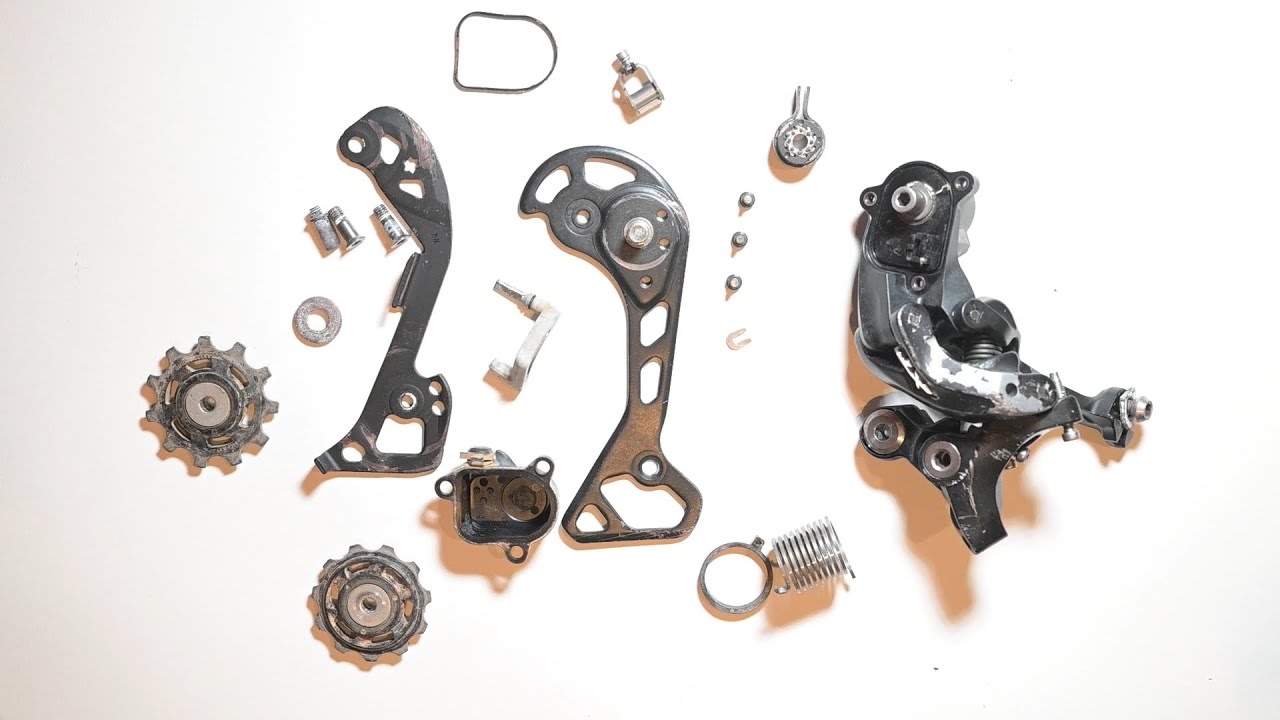 Rear Derailleur Disassembly: Shimano XT-M8000 Part # RD212A03
