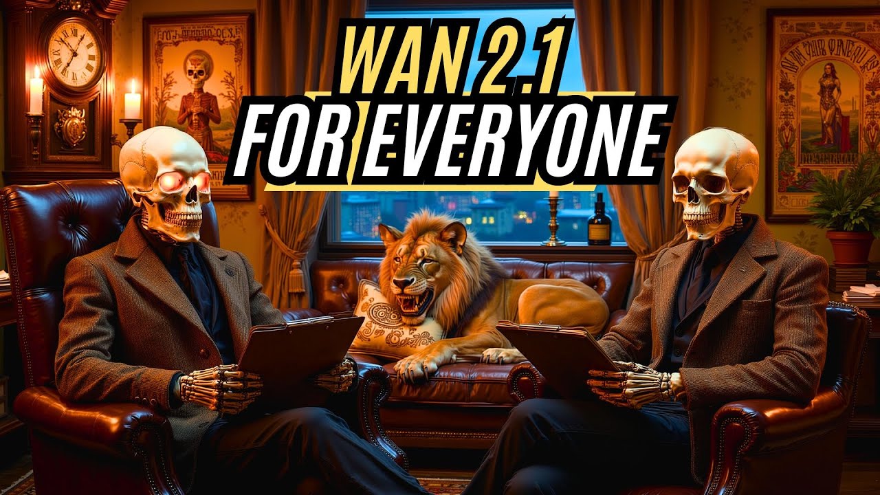 WAN 2.1 Преобразование текста в изображение в ComfyUI | Быстрый рабочий процесс GGUF для малого о...